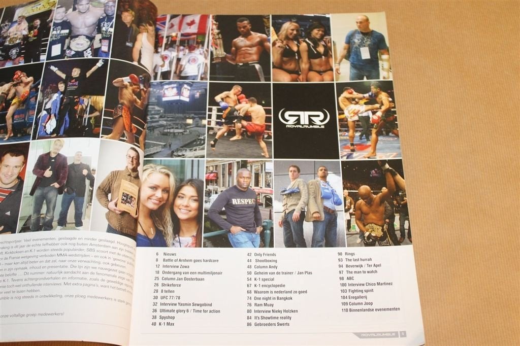 K-1 Grand Prix 2007 Magazine Kickboksen Interviews, Ophalen of Verzenden, Gelezen, Watersport en Hengelsport