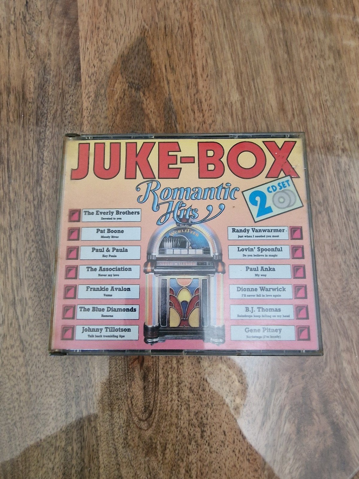 Juke-Box Romantic Hits - 2 CD Set, Gebruikt, Pop, Ophalen of Verzenden, Verzamelalbum