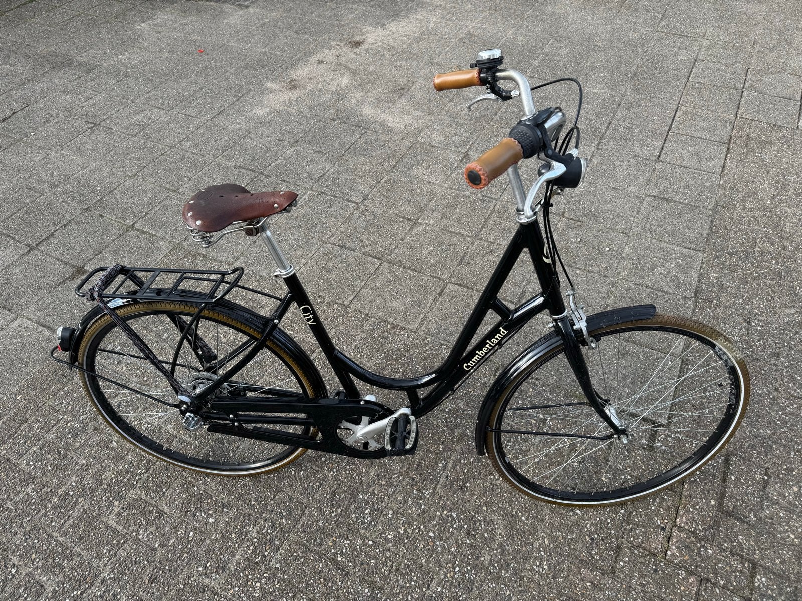 Cumberland City Damesfiets - Nieuwstaat, 3 versnellingen, Ophalen, Zo goed als nieuw, Overige merken, Versnellingen