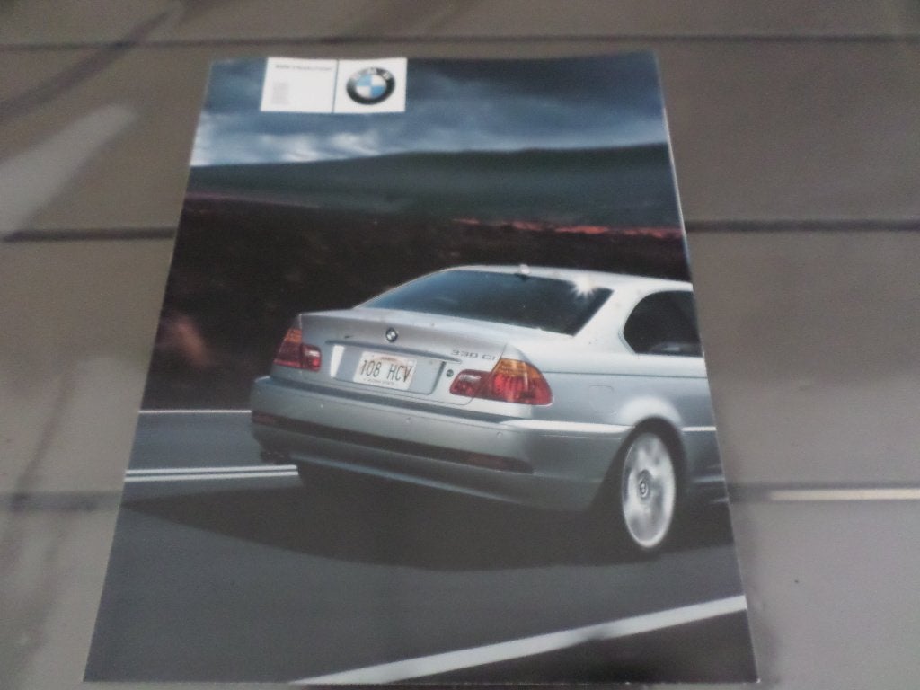 BMW Serie 3 E46 Coupe 2003 Brochure, Ophalen of Verzenden, Zo goed als nieuw, BMW