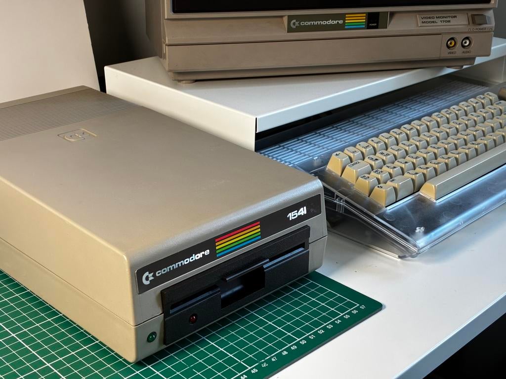 Commodore 1541 Floppy drive - Getest en gereinigd, Computers en Software, Ophalen of Verzenden