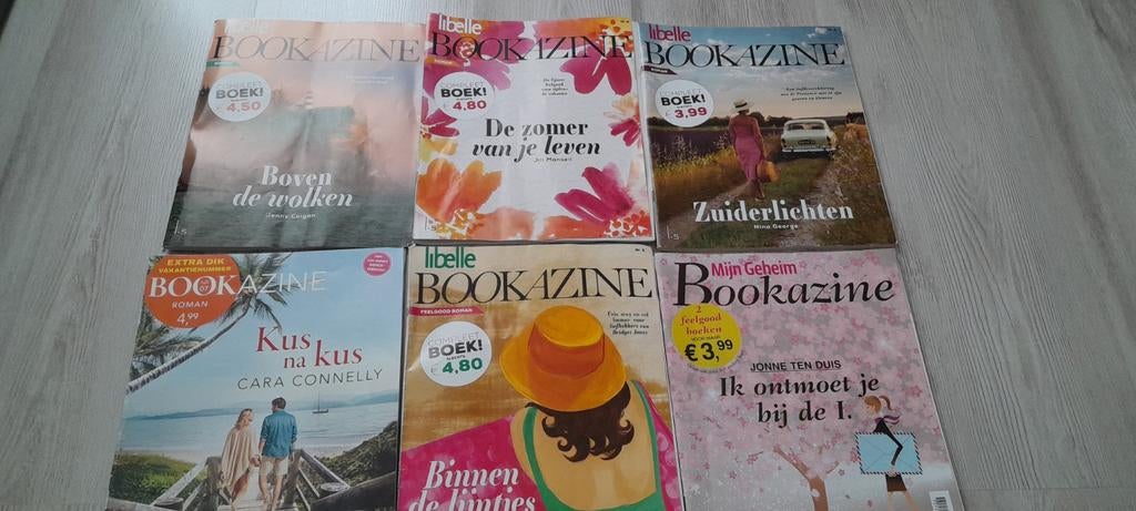 Libelle Bookazine & Mijn Geheim Bookazine - 6 stuks, Boeken, Ophalen, Gelezen, Damesbladen