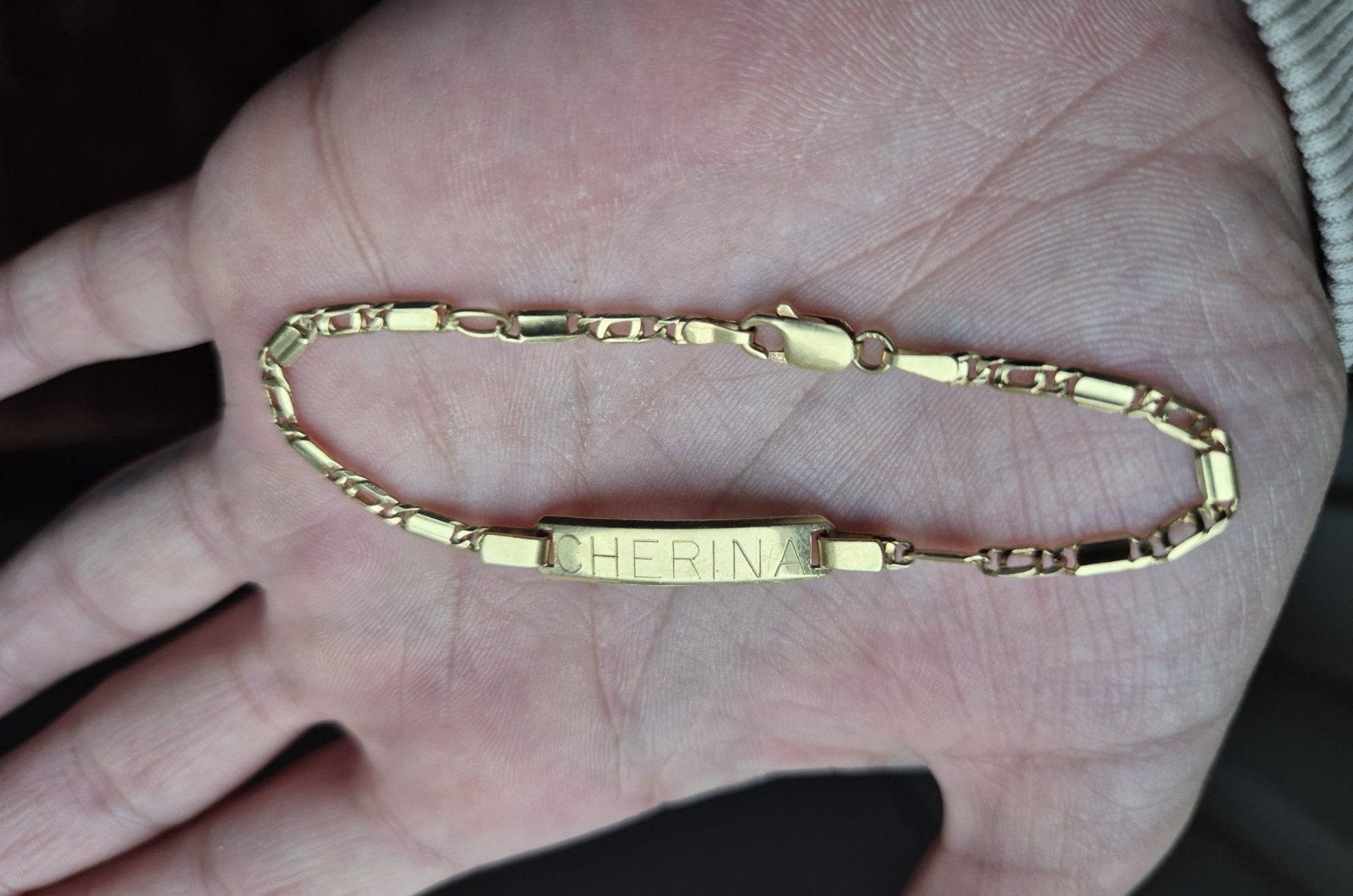 Gouden armband 18 Karaat - 4,5 gram, Sieraden, Tassen en Uiterlijk, Ophalen of Verzenden, Zo goed als nieuw, Goud, Goud