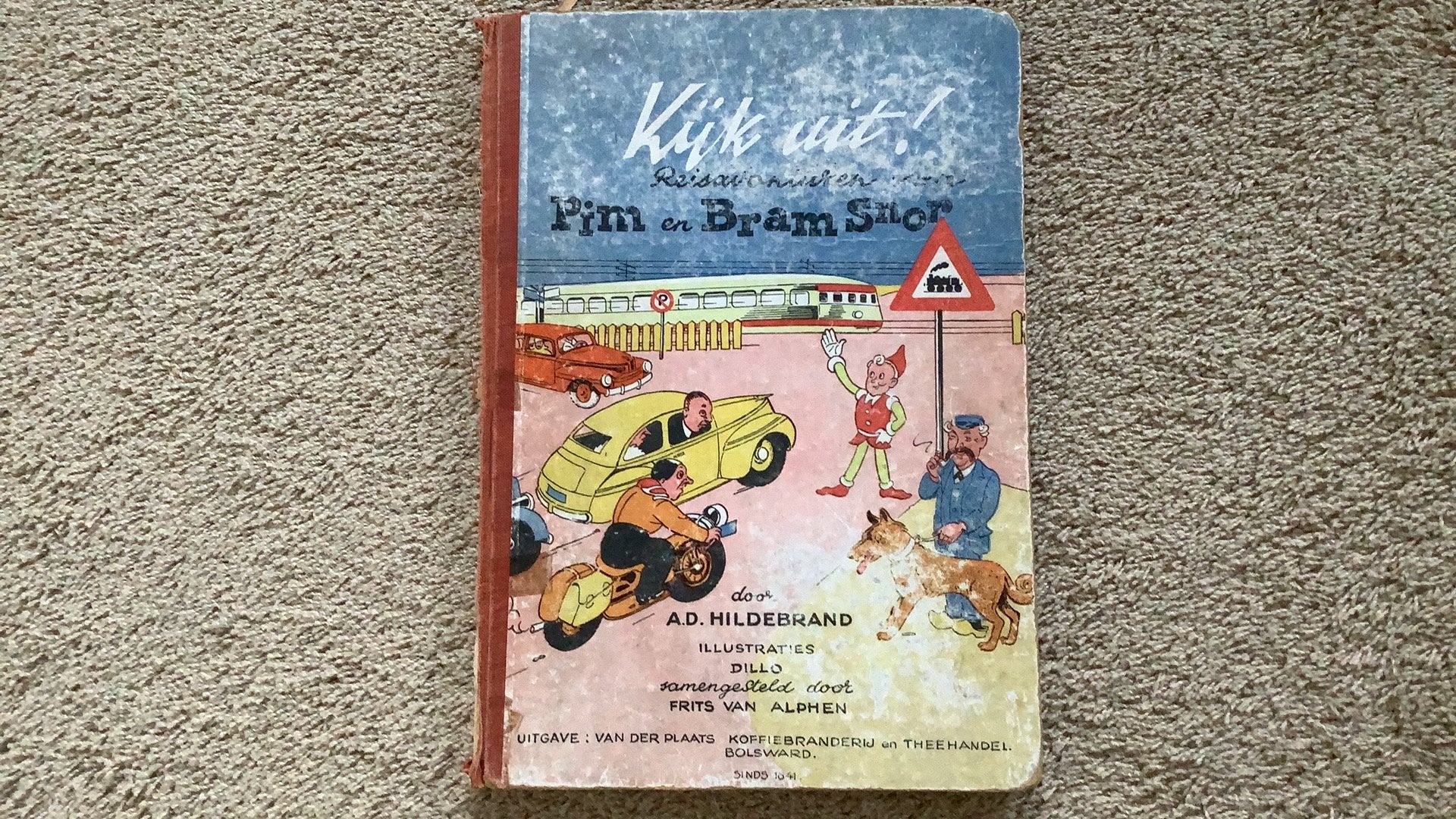 Kijk uit! Reisavonturen van Pim en Bram Snor. Hildebrand., Boeken, Ophalen of Verzenden, Gelezen, Plaatjesalbum