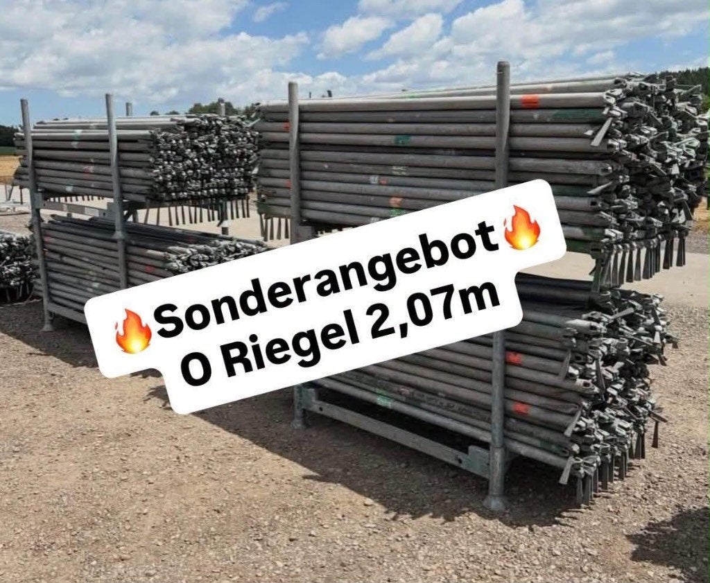 Gebruikte Layher O-Riegel 2,07 m – Speciale Aanbieding!, Ophalen of Verzenden, Gebruikt, Overige typen, 5 meter of hoger
