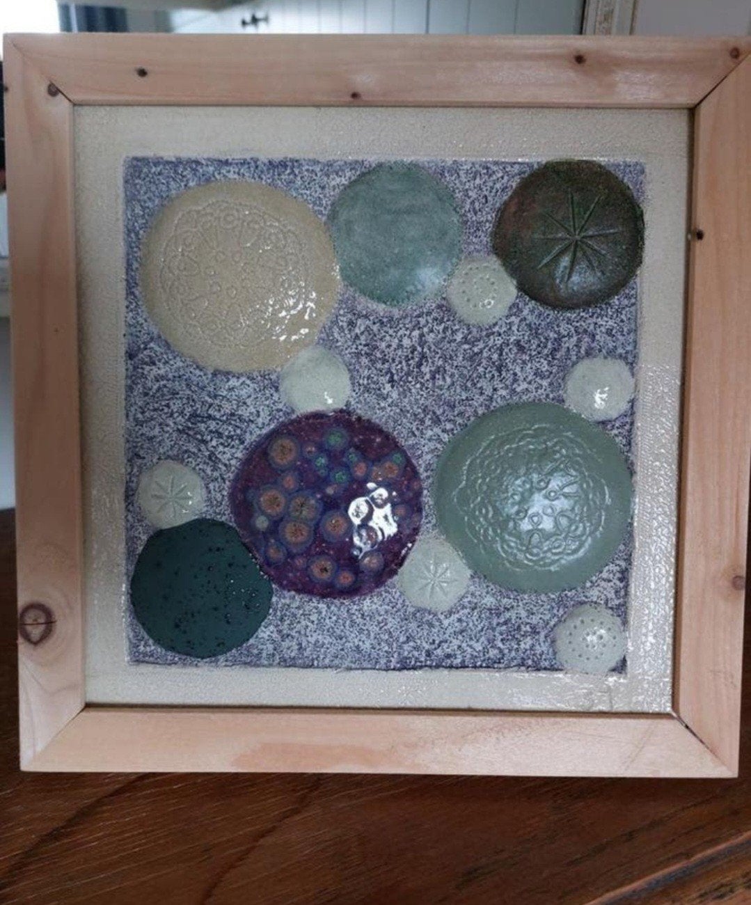 Keramieke schilderij, Ophalen, Minder dan 50 cm, Nieuw, Minder dan 50 cm