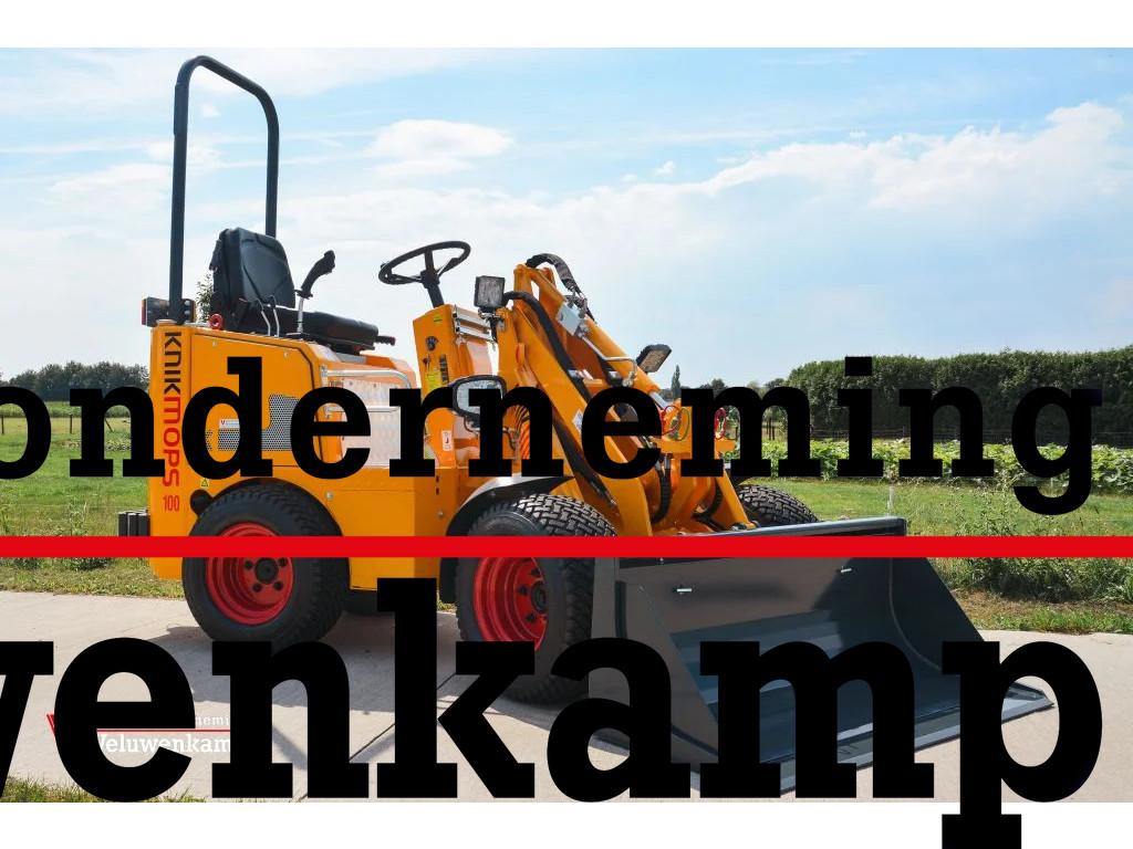 Knikmops 100 nieuw op voorraad! (bj 2026), Wiellader of Shovel