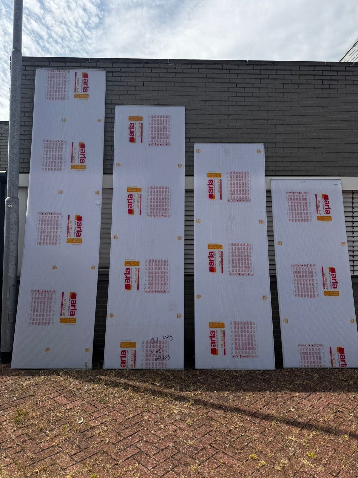 Goedkoopste Polycarbonaatplaten 16 mm | 980 mm Breed, Doe-het-zelf en Verbouw, Platen en Panelen, Ophalen, Nieuw, Overige materialen
