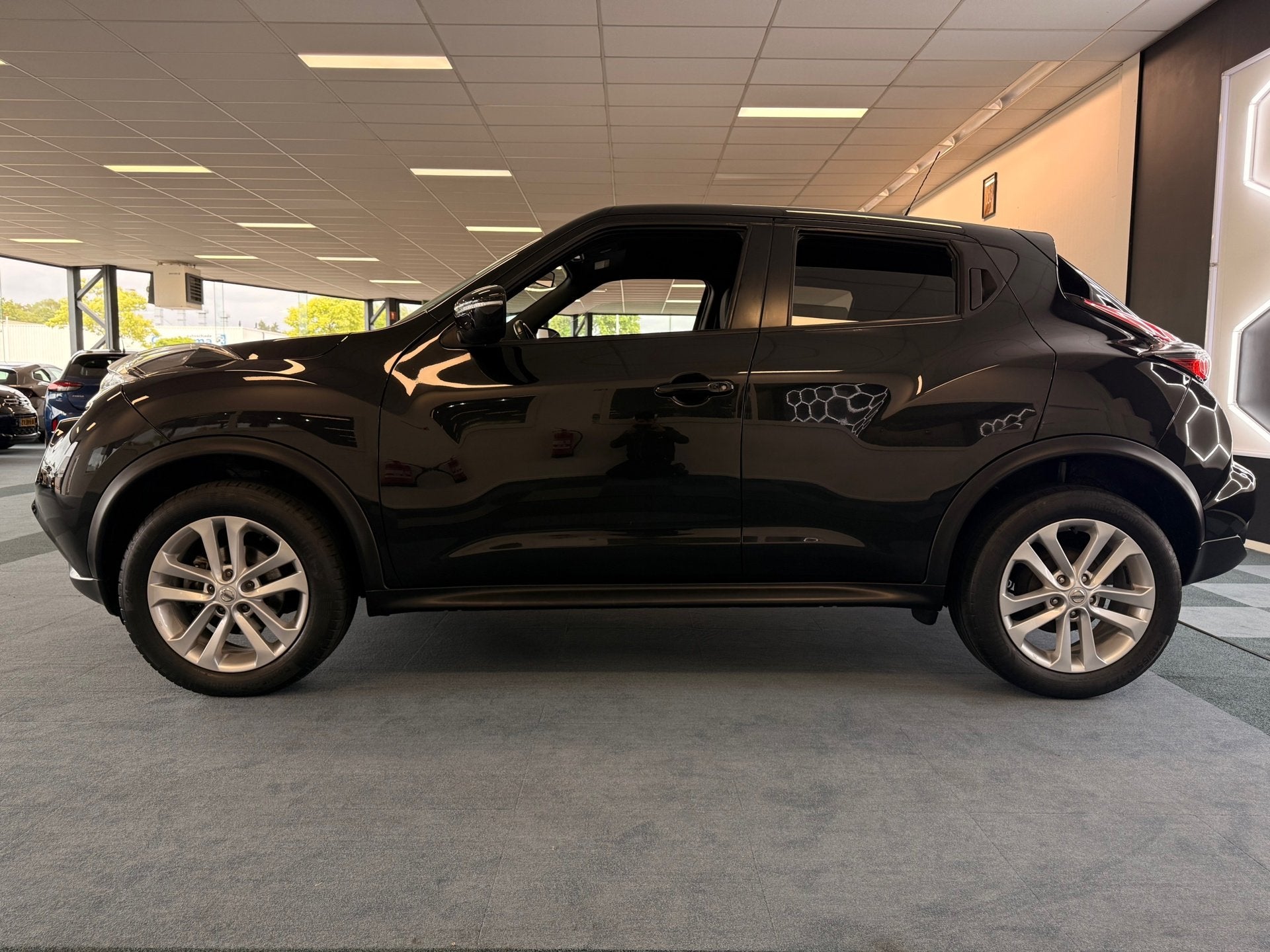 Nissan Juke 1.2 DIG-T S/S N-Connecta I Camera I Navi I Cruis, Auto's, Nissan, Voorwielaandrijving, 639 kg, Stof, 116 pk