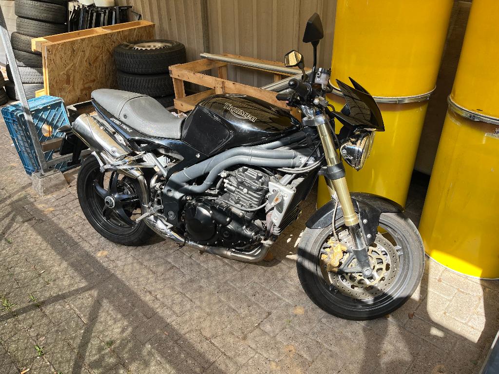 Triumph speed triple 1050 2007 voor loop of sloop, Motorrijbewijs A, Gebruikt, 3 cilinders, Particulier