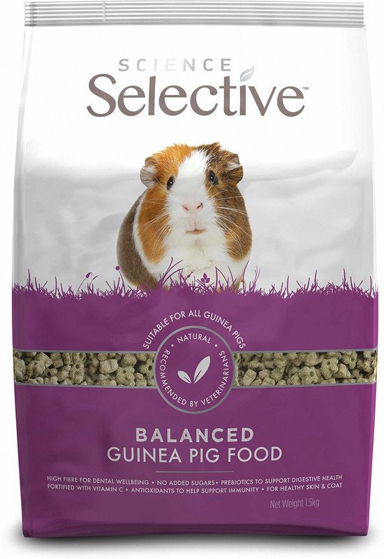 Selective cavia voer, Dieren en Toebehoren, Ophalen, Knaagdier of Konijn