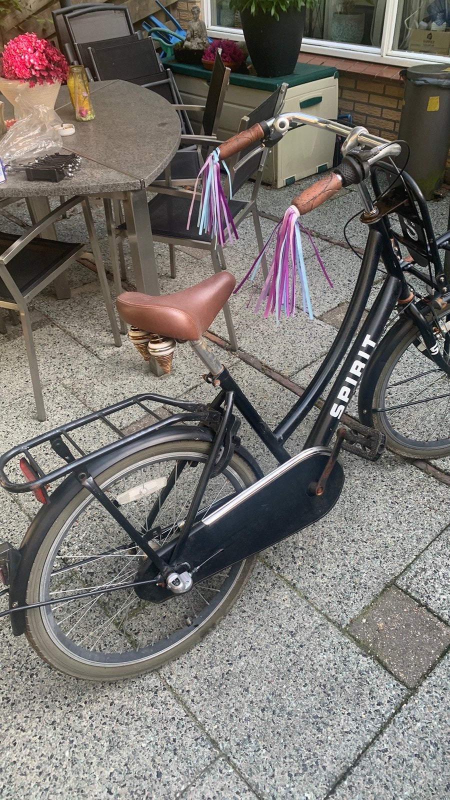 Meisjesfiets, Ophalen, Terugtraprem, Spirit, Handrem