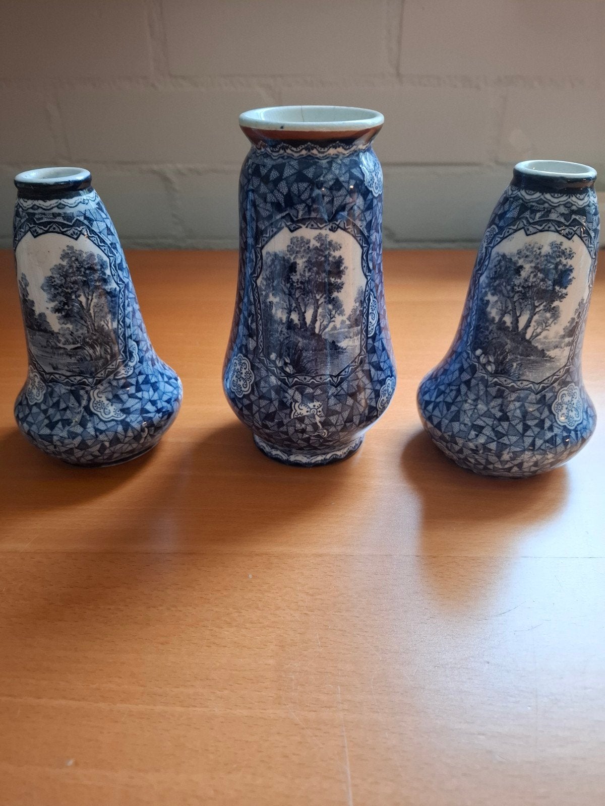 Set van 3 Villeroy & Boch 'Burgenland' vazen, Ophalen