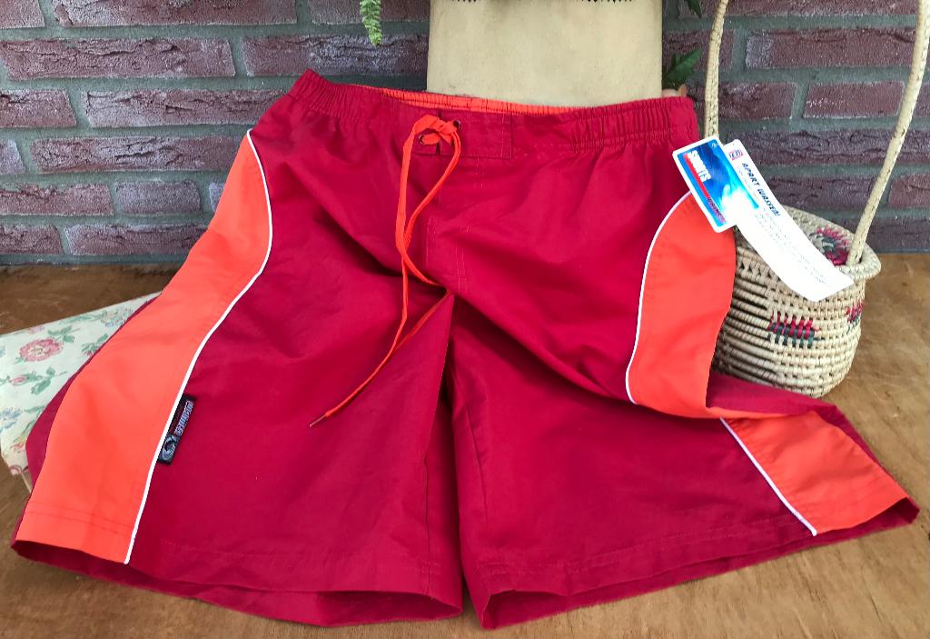 Surf Short Waimea - rood - XL - Nieuw, Waimea, Maat 56/58 (XL), Ophalen of Verzenden, Zwemshort