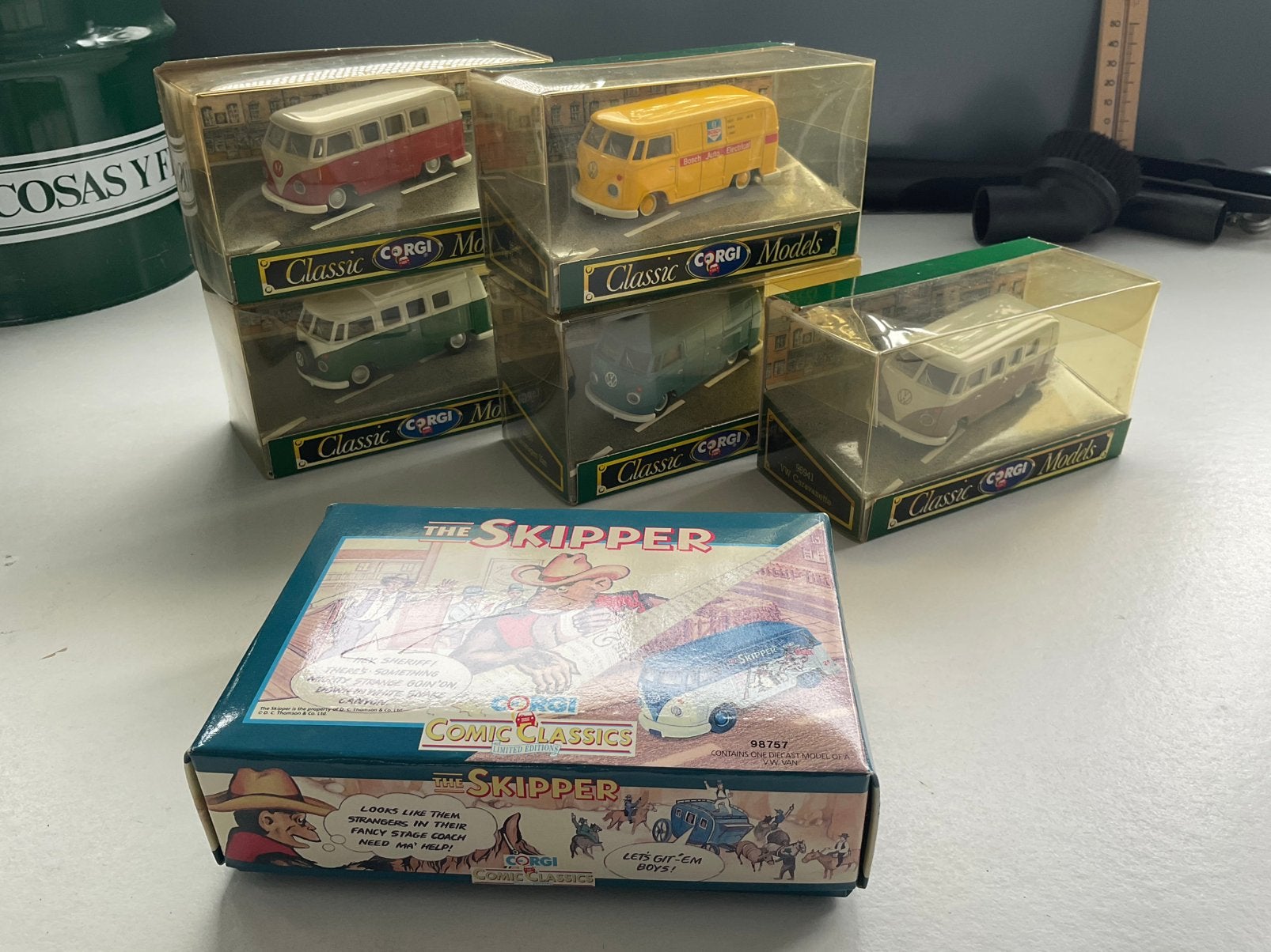 Corgi Toys Volkswagen Bussen, Ophalen of Verzenden, Zo goed als nieuw