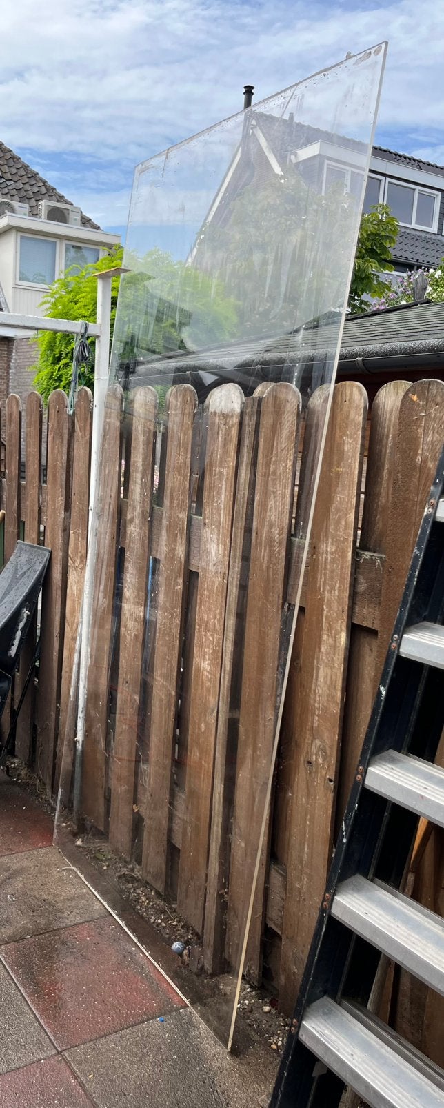 Grote plexiglasplaat, Ophalen, Gebruikt, Overige materialen, Minder dan 20 mm
