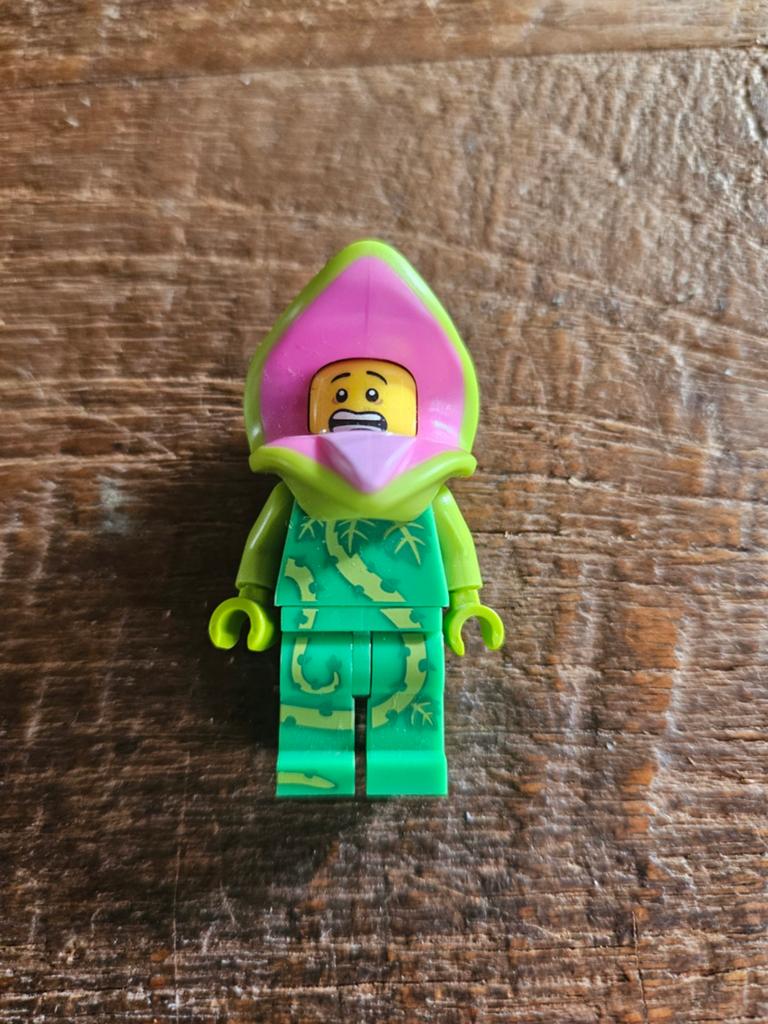 LEGO Minifiguur col215 Plantenmonster - Serie 14, Lego, Ophalen of Verzenden, Zo goed als nieuw, Minifiguren serie