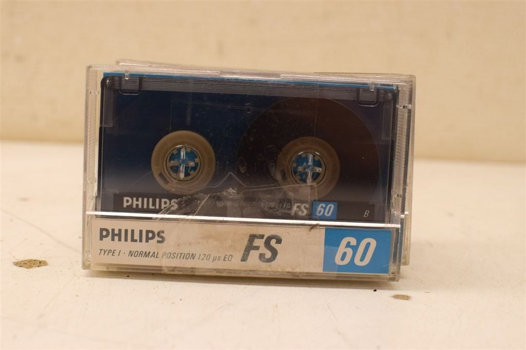 5 stuks Philips cassettebandjes 46625, Ophalen of Verzenden, Gebruikt, Overige genres, 1 bandje