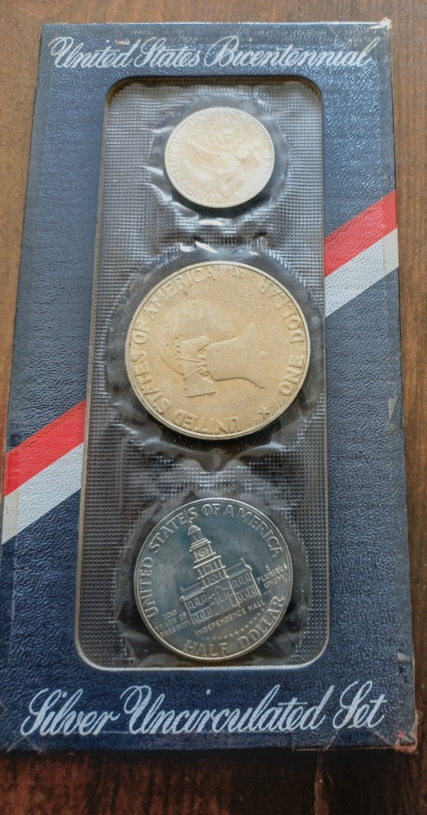 United States Bicentennial Silver Uncirculated Set 1776-1976, Postzegels en Munten, Munten | Amerika, Ophalen, Noord-Amerika, Zilver