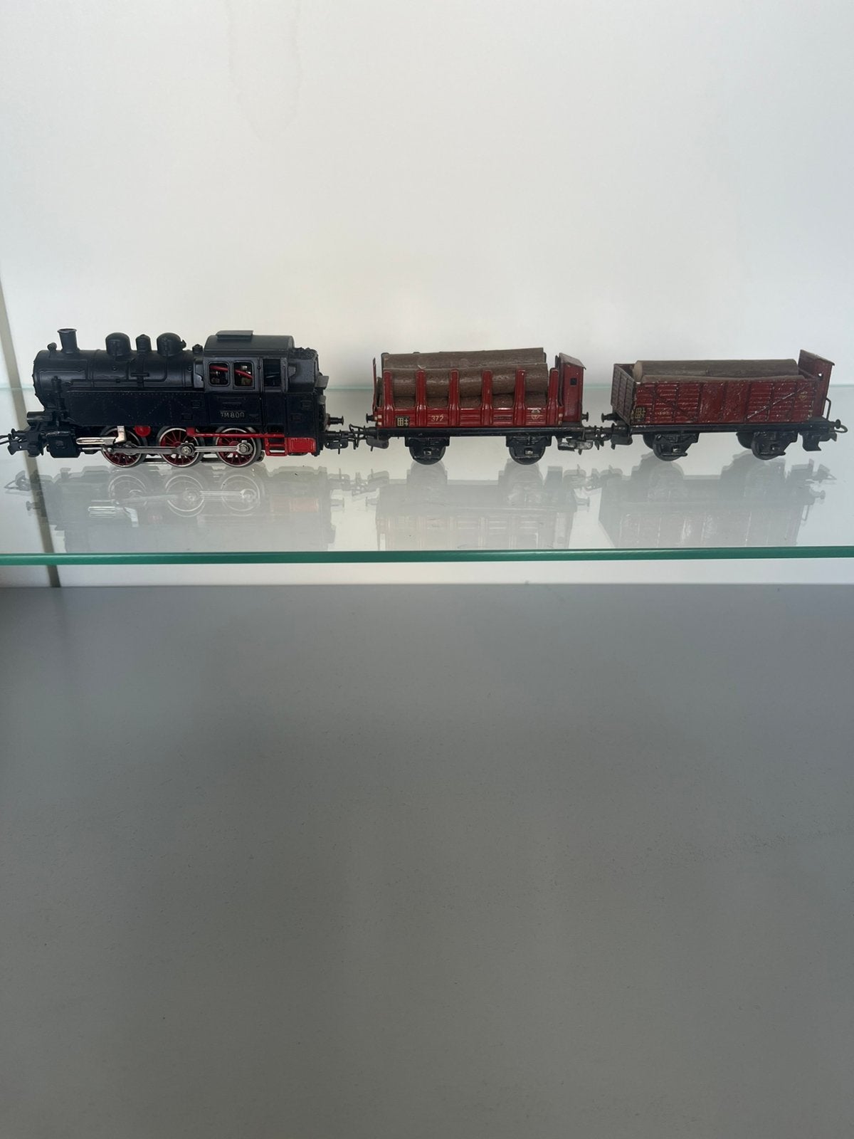 Marklin TM 800 met wagons., Hobby en Vrije tijd, Wisselstroom, Ophalen of Verzenden, Märklin, Gebruikt