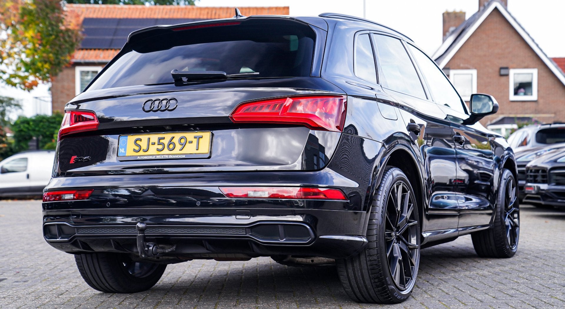 Audi SQ5 3.0 TFSI SQ5 quattro Pro Line Plus | Carbon Pakket, Auto's, Automaat, Dealer onderhouden, Gebruikt, 2995 cc