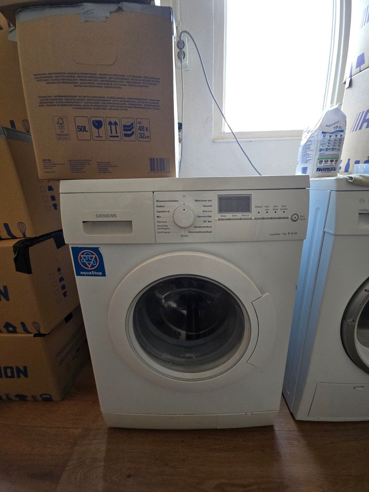 Siemens wasmachine - Betrouwbaar en efficiënt, Witgoed en Apparatuur, Gebruikt, Ophalen of Verzenden, Voorlader, Kort programma