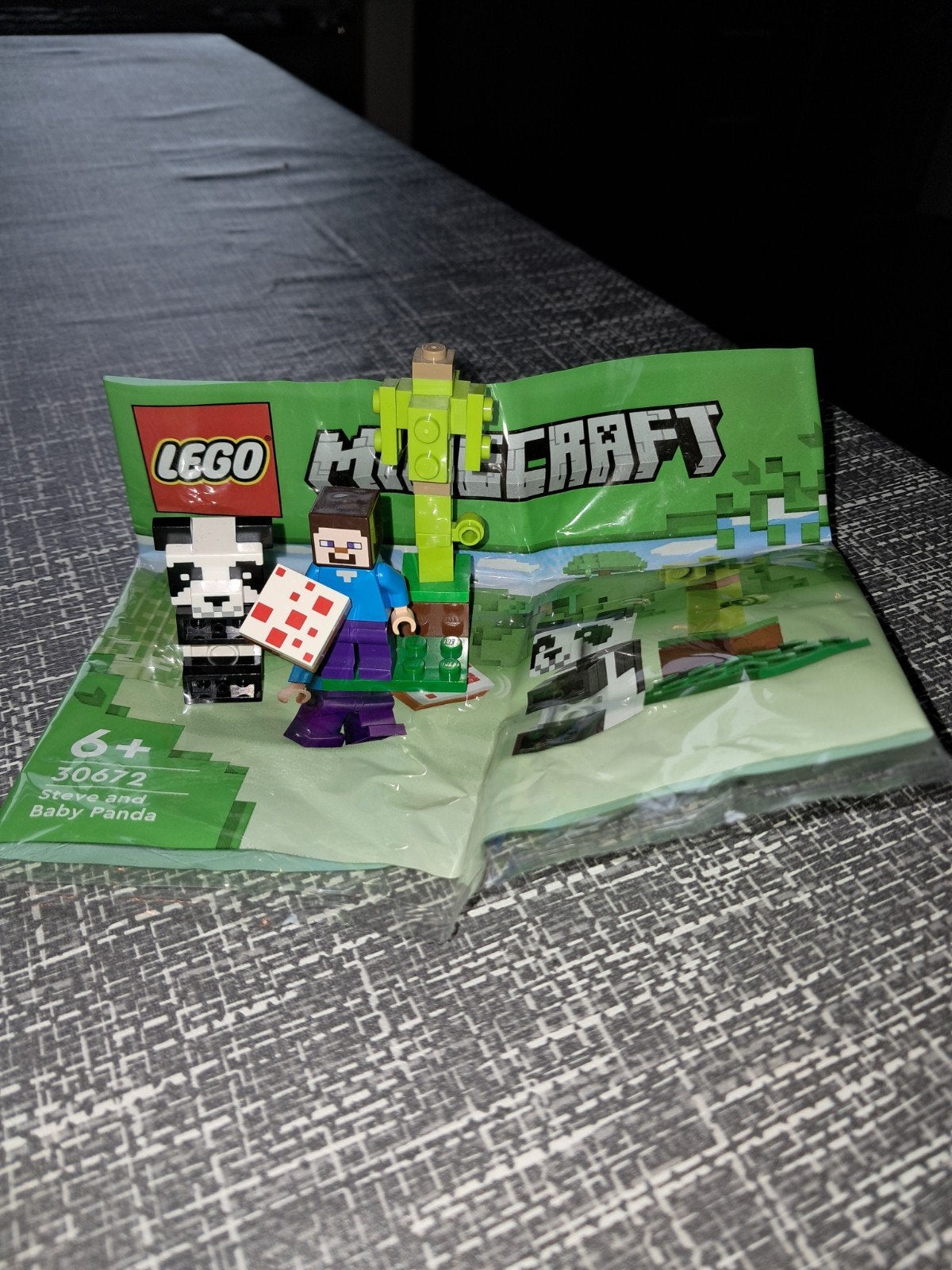 Lego Minecraft 30672 Steve en Baby Panda, Compleet, Minecraft, Lego, Ophalen of Verzenden