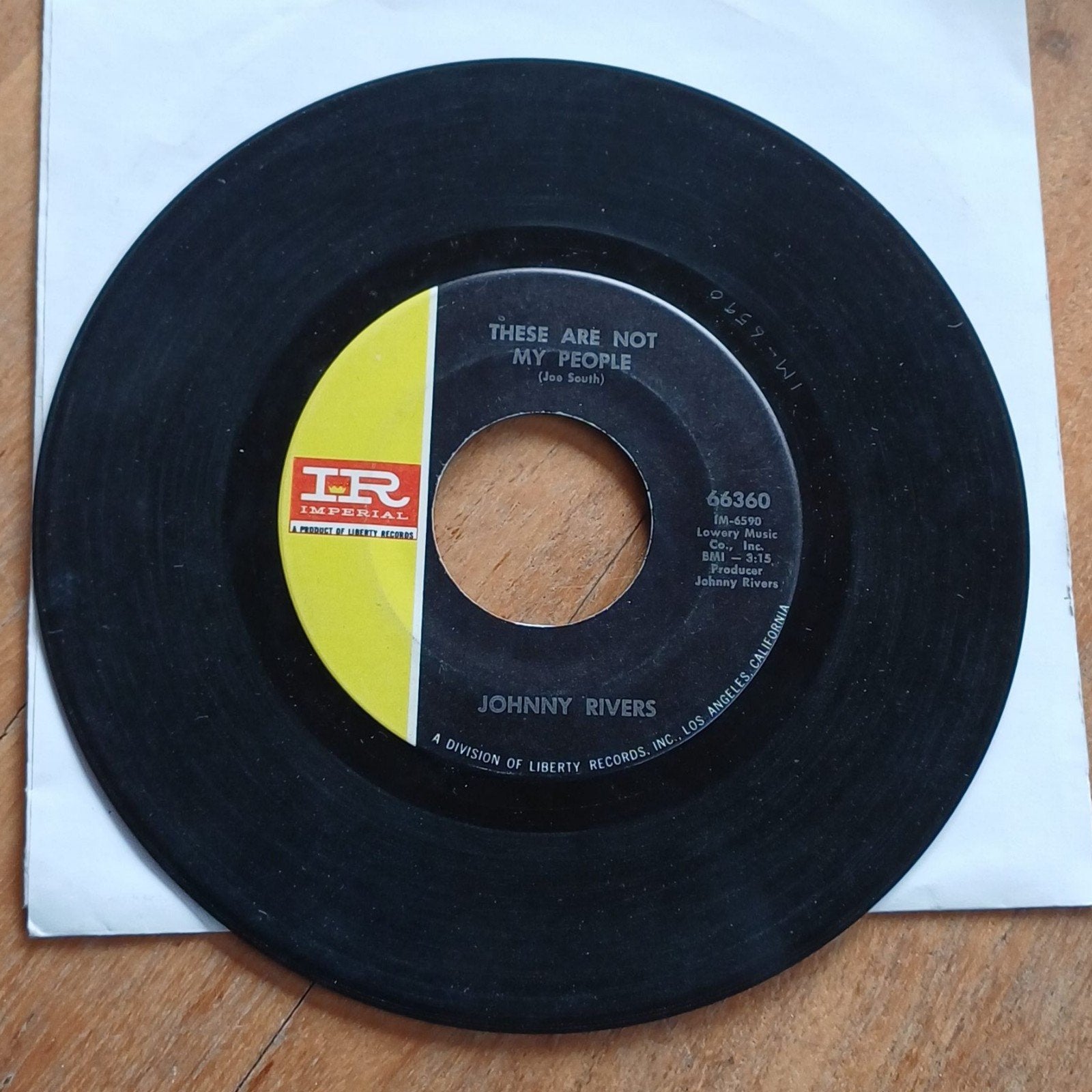 Johnny Rivers, Ophalen of Verzenden