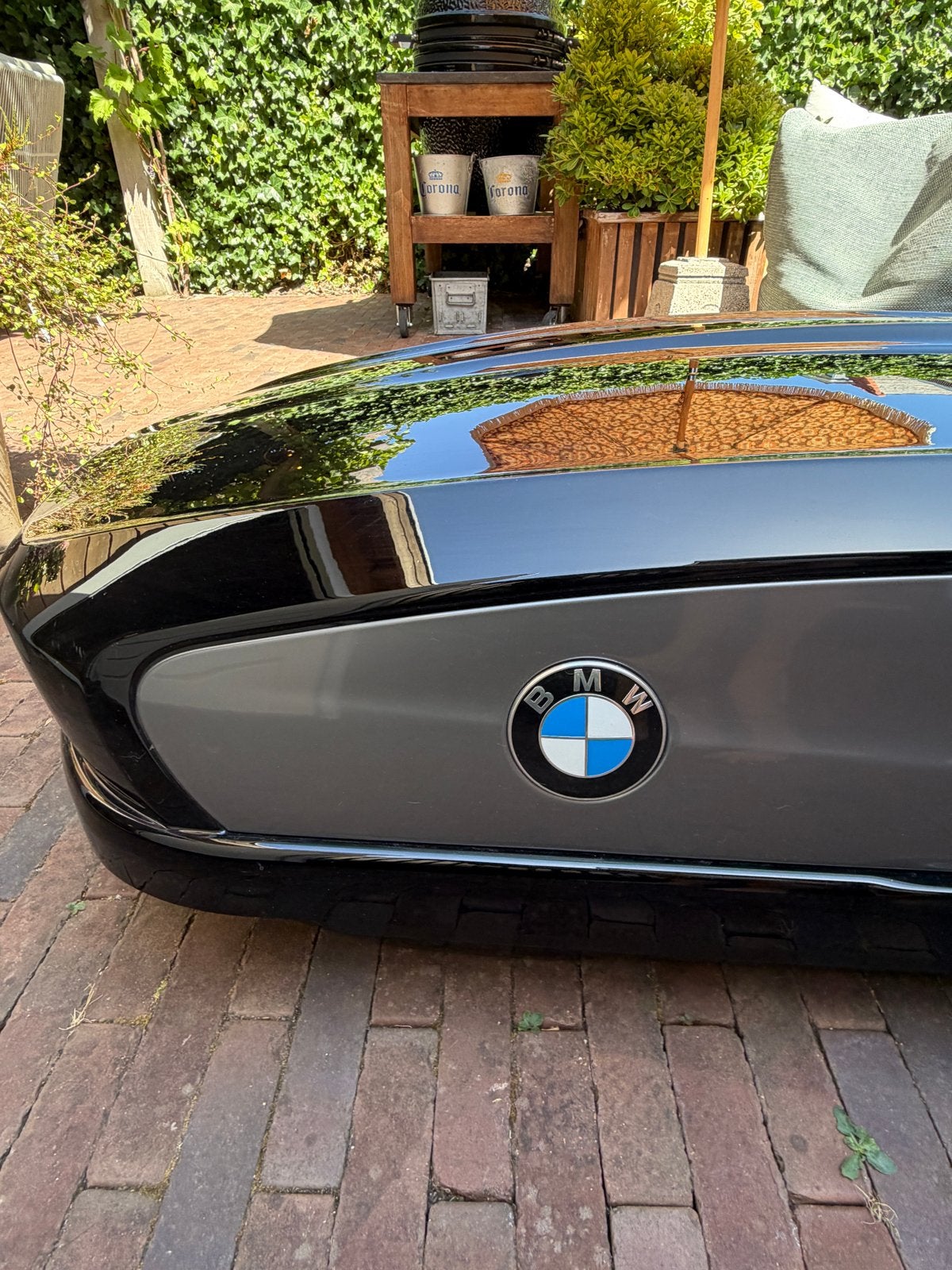 BMW Dakkoffer 320 met dakdragers, Ophalen, Zo goed als nieuw