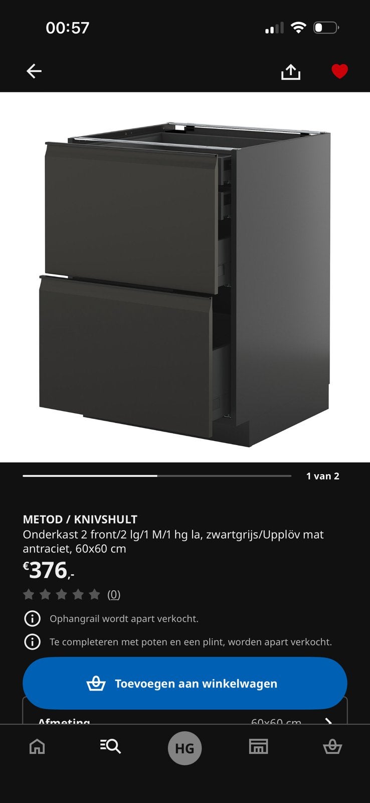 OPZOEK…..Medot/ knivshult onderkast, Zo goed als nieuw, Minder dan 100 cm, 25 tot 50 cm, 50 tot 100 cm