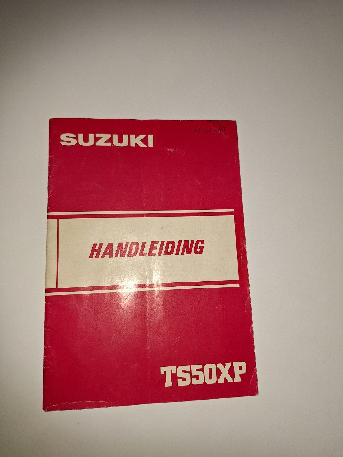 Suzuki TS50XP Handleiding - Origineel en Compleet, Ophalen of Verzenden, Gebruikt