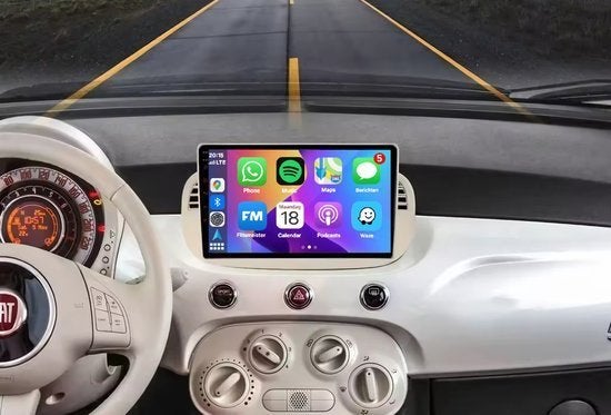 Apple CarPlay & Android Auto voor Fiat 500, Auto diversen, Autoradio's, Ophalen of Verzenden, Nieuw