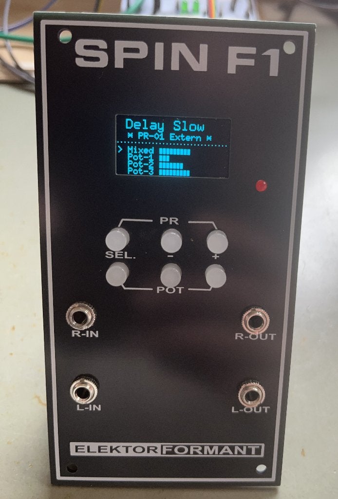 Elektor Formant Spin F1 Effect with 16 Patches, Muziek en Instrumenten, Ophalen of Verzenden, Nieuw, Overige aantallen, Overige merken