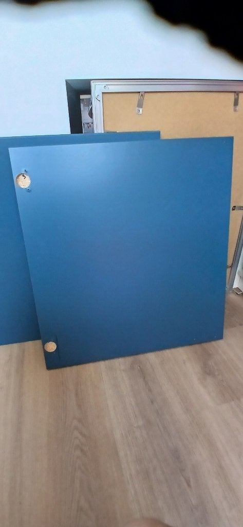 4 IKEA BESTÅ kastdeurtjes (60 x 64 cm) – groenblauwe kleur, Ophalen, Zo goed als nieuw, Minder dan 150 cm, Minder dan 25 cm
