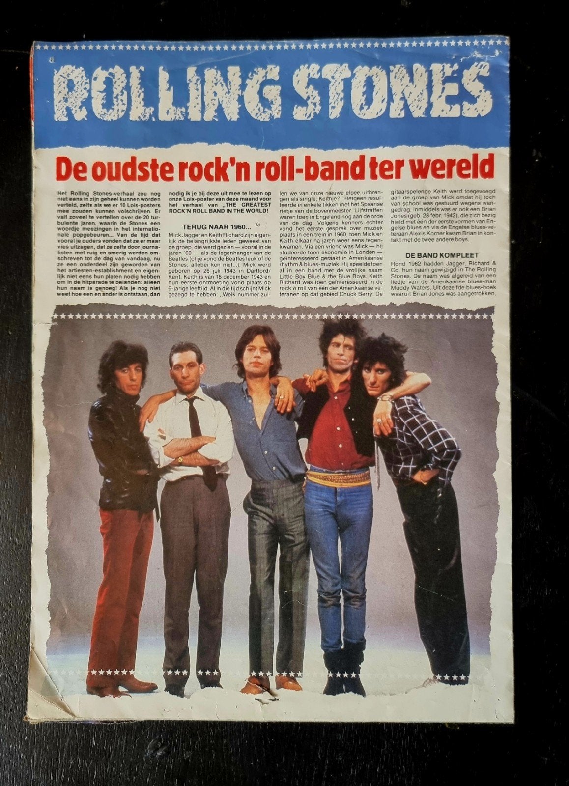 The Rolling Stones: De oudste rock 'n roll-band ter wereld, Ophalen of Verzenden, Gelezen, Muziek, Film of Tv