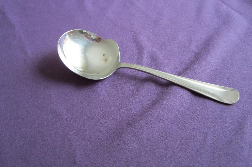 1 aardappellepel 20,5cm G Sola Z model 1400 retro,brocante, Ophalen of Verzenden, Zo goed als nieuw, Rvs of Chroom, Vaatwasserbestendig