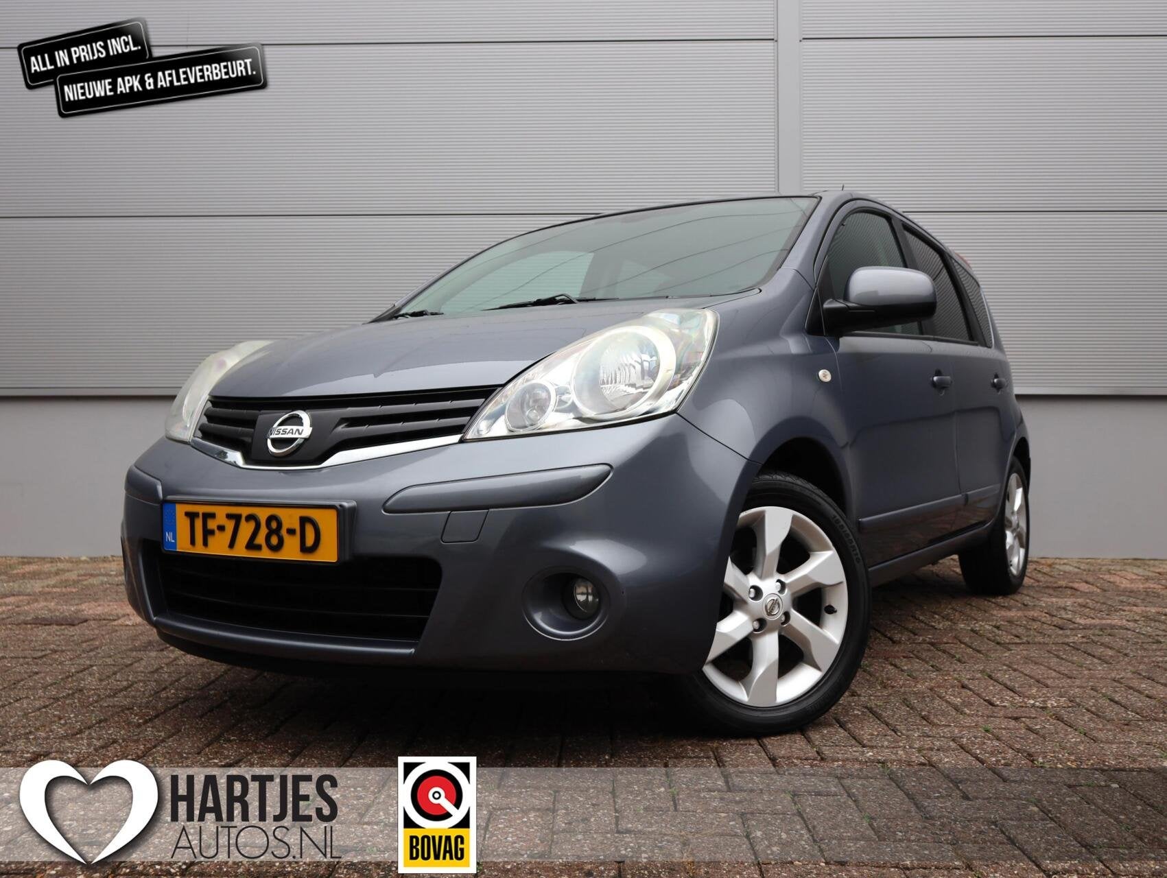 Nissan Note 1.6 Tekna (Vol-Opties!) 100% Onderhouden, Voorwielaandrijving, 15 km/l, Gebruikt, 4 cilinders