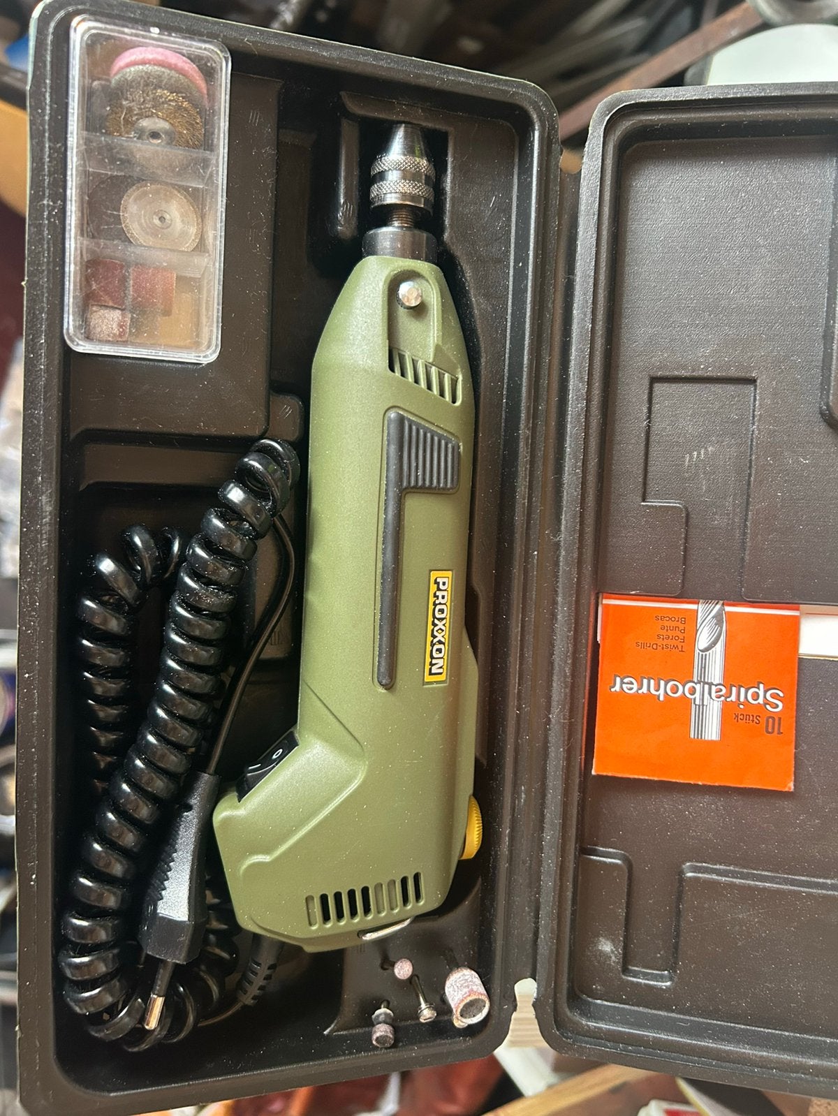 Procxon Slijpmachine, Doe-het-zelf en Verbouw, Gereedschap | Slijpmachines, Ophalen of Verzenden, Zo goed als nieuw, Minder dan 700 watt