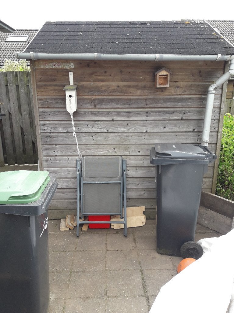 Gratis schuurtje houtenschuurtje 200x180 cm., Gebruikt, Schuur, Minder dan 200 cm, 1 raam