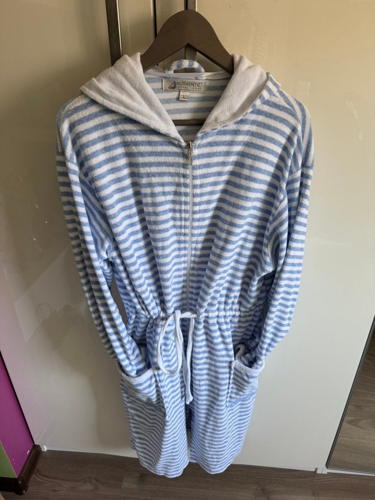 Authentic Clothing Company gestreepte badjas, Ophalen of Verzenden, Zo goed als nieuw, Maat 38/40 (M)