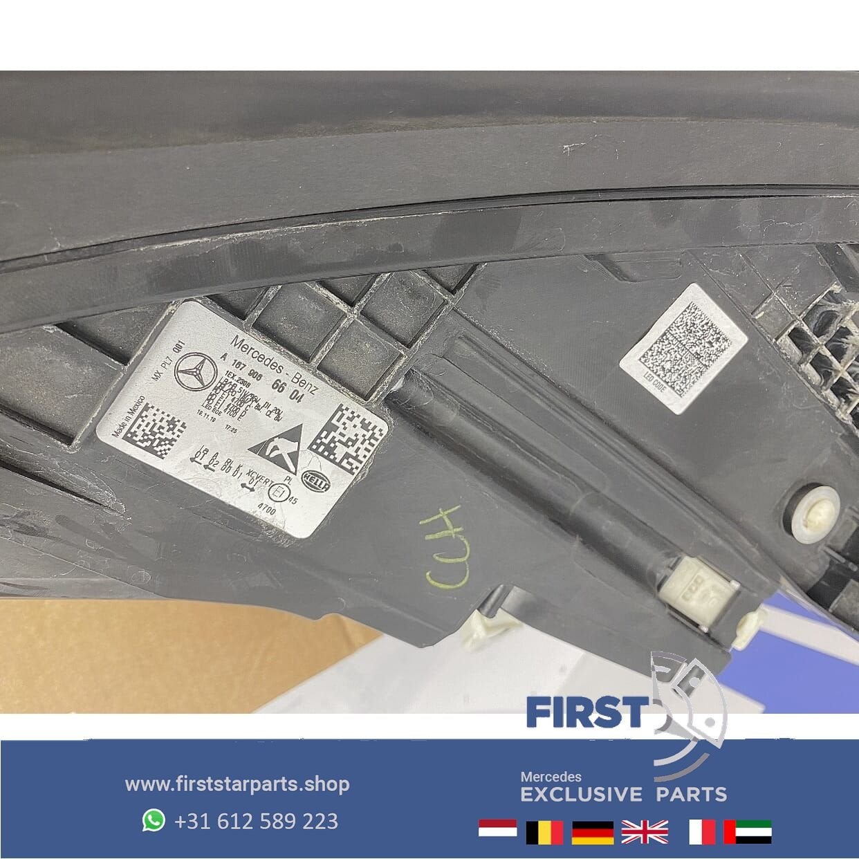 W167 V167 C167 GLE MULTIBEAM LED KOPLAMPEN Mercedes 2019-202, Gebruikt, -, Ophalen of Verzenden, -