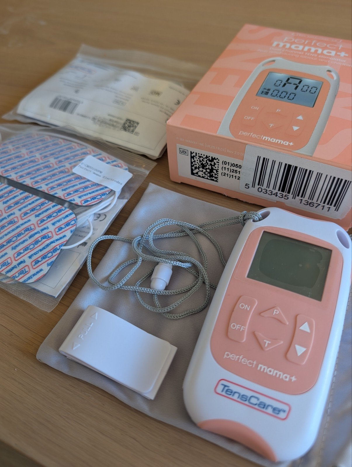 Perfect Mama+ TENS apparaat voor pijnverlichting bev, Ophalen of Verzenden, Zo goed als nieuw, Overige typen