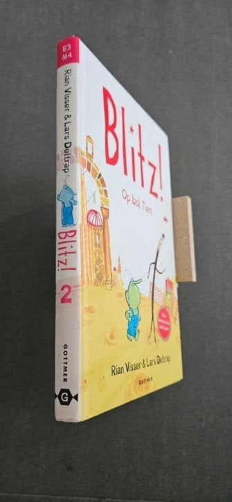Blitz! Op bol Tien - Rian Visser & Lars Deltrap, Ophalen of Verzenden, Gelezen, Rian Visser & Lars Deltrap, Fictie algemeen