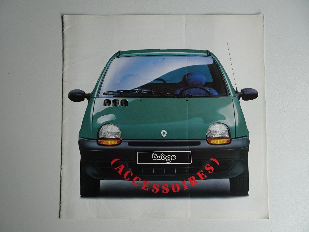 Renault Twingo Accessoires Brochure (1993), Boeken, Ophalen of Verzenden, Gelezen, Renault