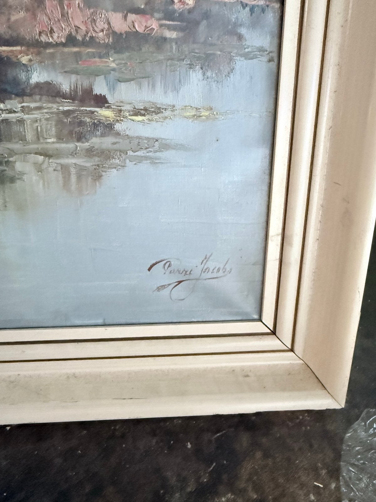Schilderij Pierre Jacobs, Ophalen, Doek, Realistisch, Gesigneerd