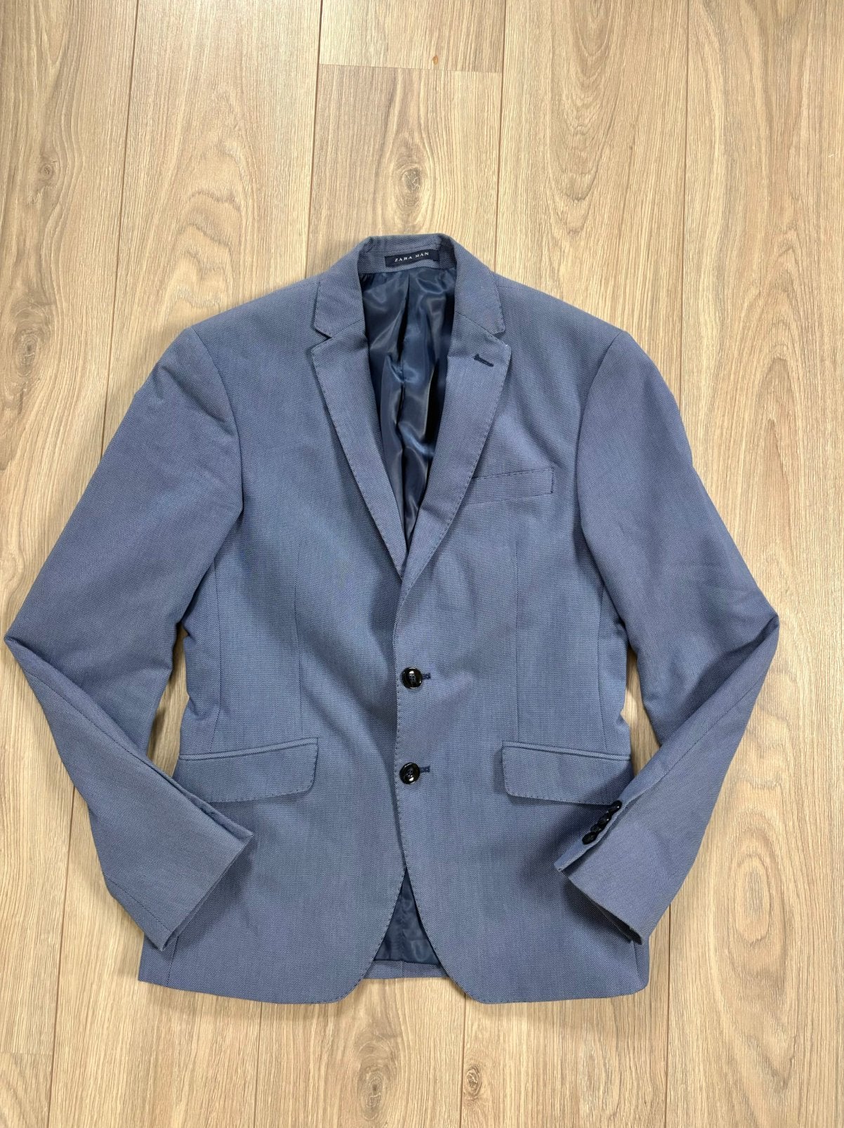 ZARA herencolbert - maat M, Ophalen of Verzenden, Zo goed als nieuw, Maat 48/50 (M), Blauw