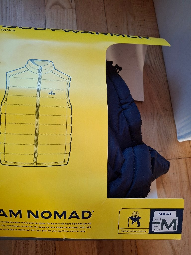 Bodywarmer dames nomad maat m en l donkerblauw, Ophalen of Verzenden, Nieuw, Maat 38/40 (M), Blauw