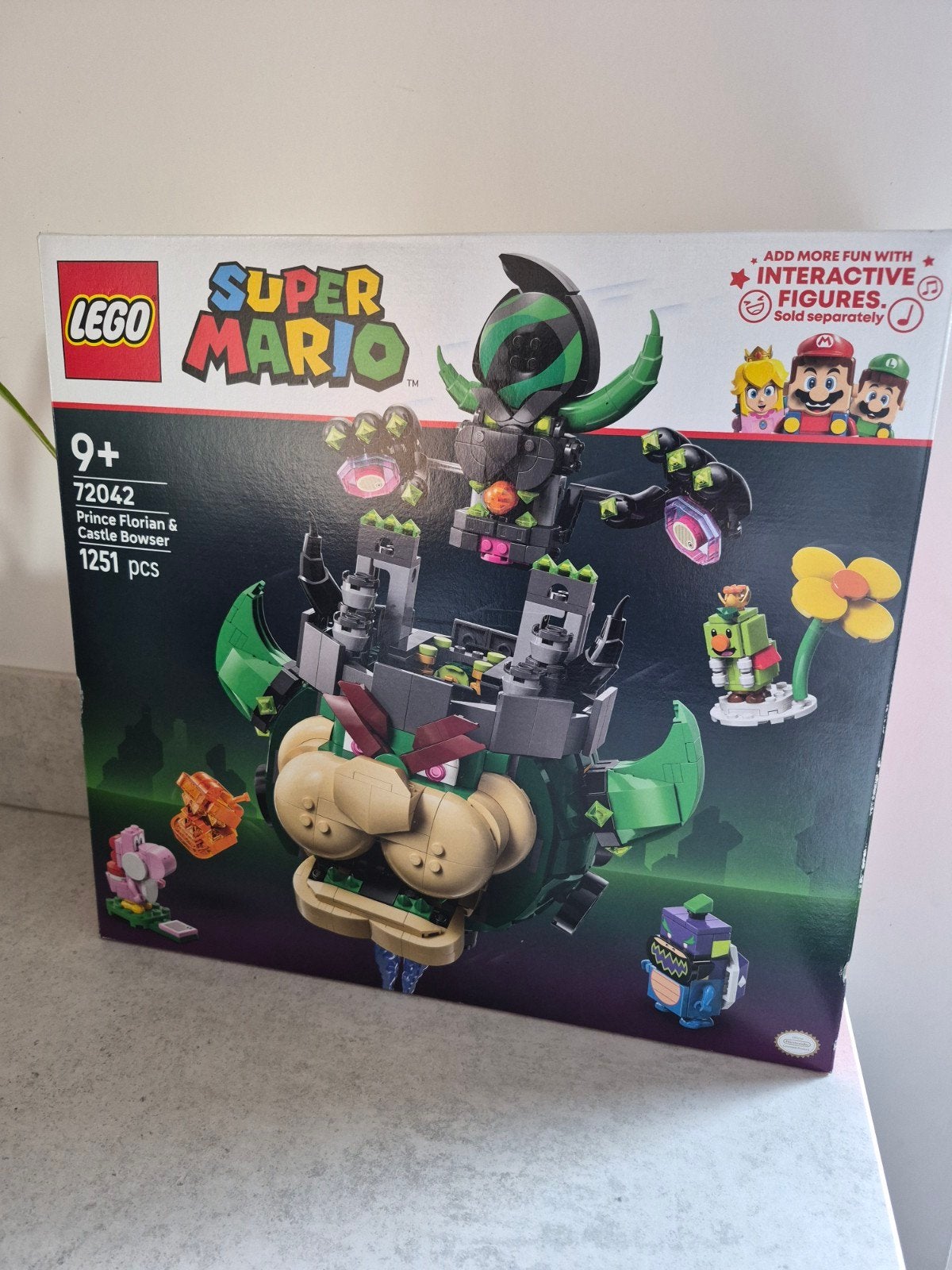 LEGO Super Mario 72042 Prince Florian & Castle Bowser, Kinderen en Baby's, Overige thema's, Lego, Nieuw, Ophalen of Verzenden