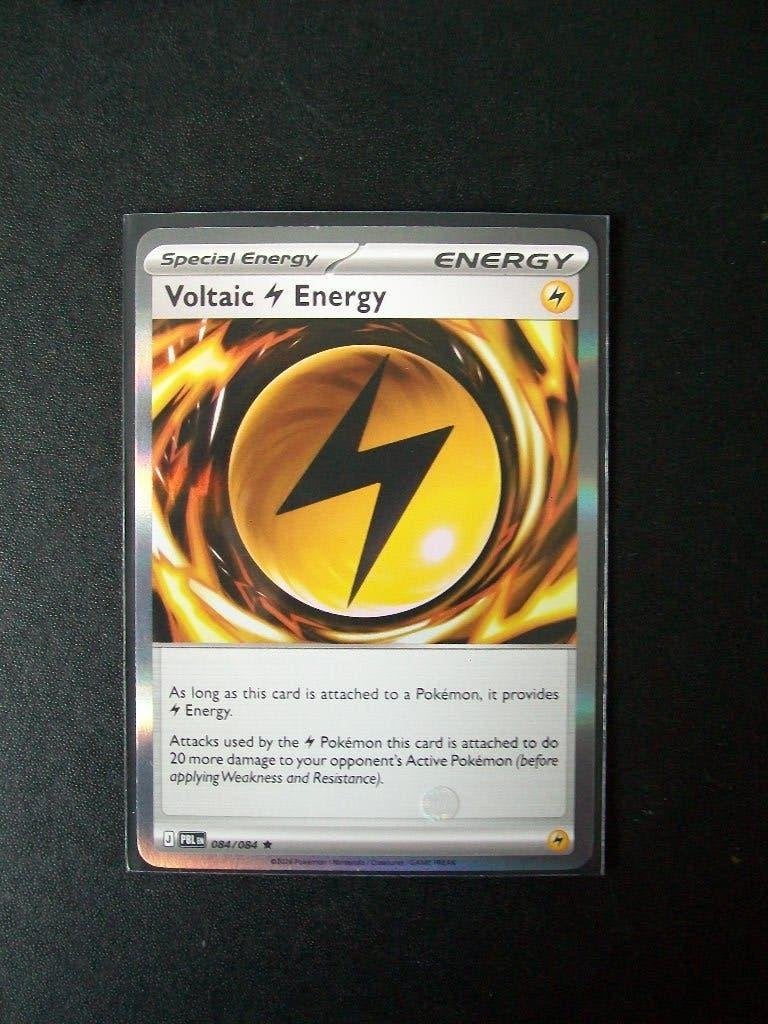 4578. Nieuwe Pokemon Kaart Holo Rarel VOLTAIC ENERGY 084/084, Verzenden, Nieuw, Losse kaart, Foil