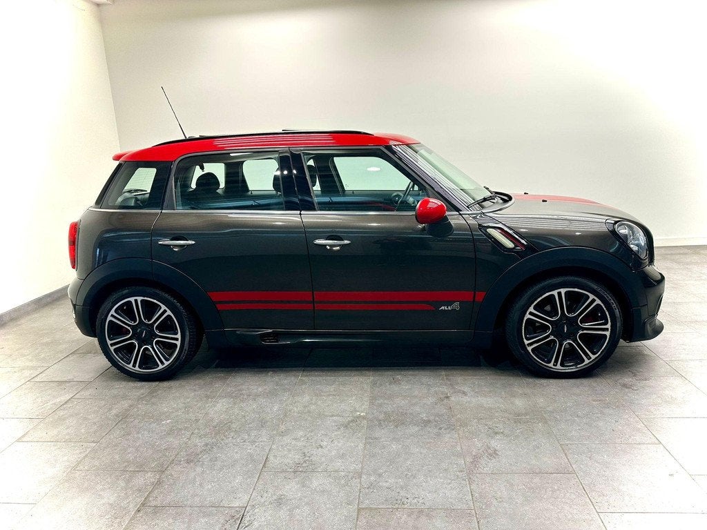 Mini Mini Countryman 1.6 John Cooper Works ALL4 Chili, Gebruikt, Leder en Stof, 218 pk, Vierwielaandrijving